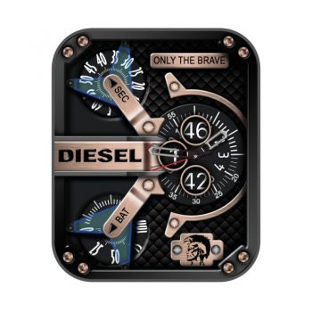 DIESEL 迪赛DZ4550炫酷黑机械表盘.clock