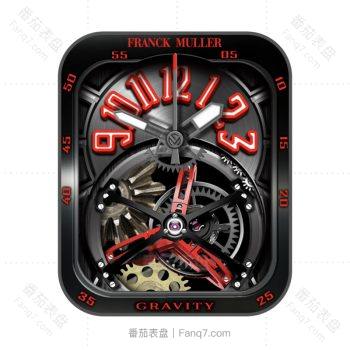 FRANK MULLER GRAVITY (Rashid)法兰克穆勒重力(拉希德)炫酷黑机械表盘.clock