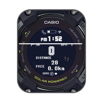casio卡西欧G-SHOCK GA-100CF圆盘机械表盘.clock