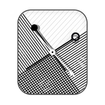 Hatch watch 极简灰白表盘.clock