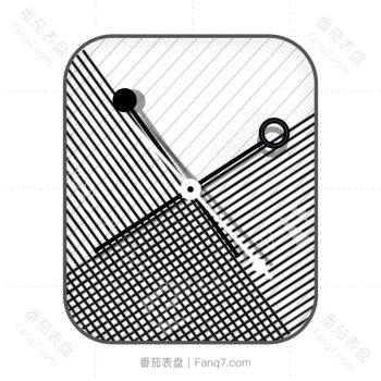 Hatch watch 极简灰白表盘.clock