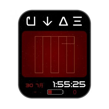 Here_they_come!-星球大战 – 千年隼瞄准计算机动态表盘.clock