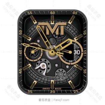 宇舶HUBLOT Big Bang Unico TMT高级黑金机械表盘.clock