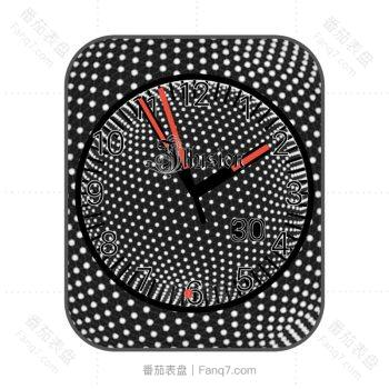 Illusion眩晕黑白格子表盘.clock