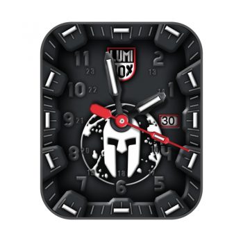 LUMINOX SPARTAN RACE 3501鲁美诺斯炫酷钢盔黑色机械表盘.clock