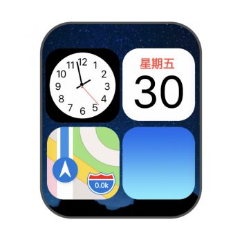 iphonemac桌面系统表盘.clock
