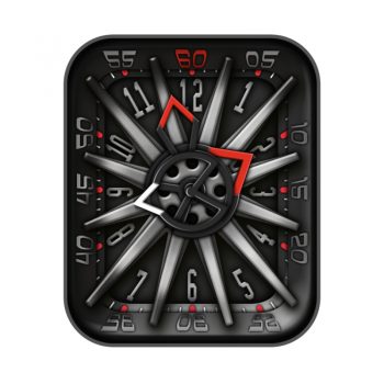 MAZZUCATO魔舵黑色炫酷机械表盘.clock