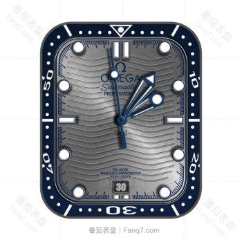 欧米茄OMEGA海马210蓝银表盘.clock