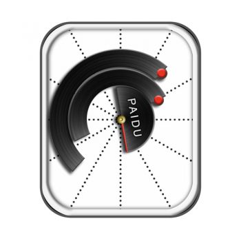 PAIDU黑白半圈极简表盘.clock
