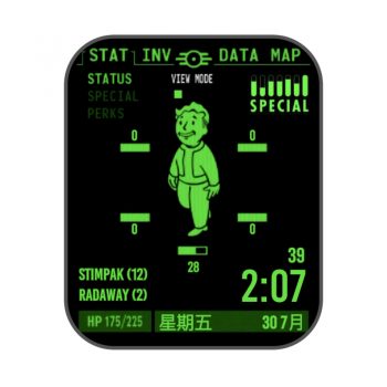 Pip Boy SE-辐射哔哔小子行走动态表盘.clock