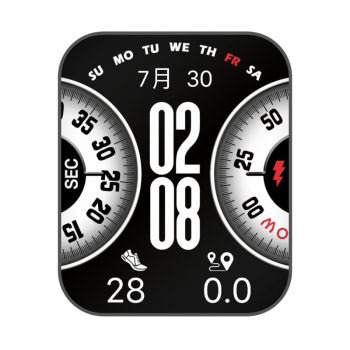 RLMade 42黑白唱片表盘.clock