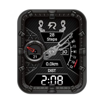 RLMade 40外星人黑色表盘.clock