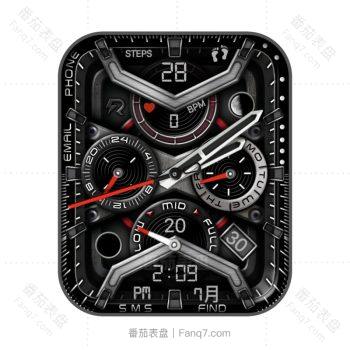 RLMade 44简约系统黑表盘.clock