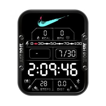 RLMade 52Nike黑色简约表盘.clock