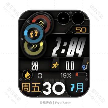 RLMade 53简约黑系统表盘.clock