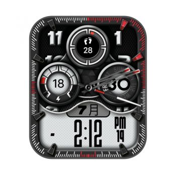 RLMade 68 炫酷黑灰机械表盘.clock