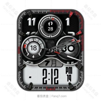 RLMade 68 炫酷黑灰机械表盘.clock