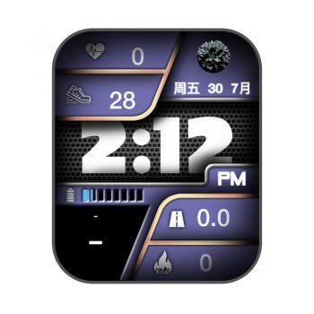 RLMade 69 炫酷紫黑机械表盘.clock