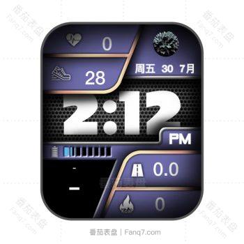 RLMade 69 炫酷紫黑机械表盘.clock