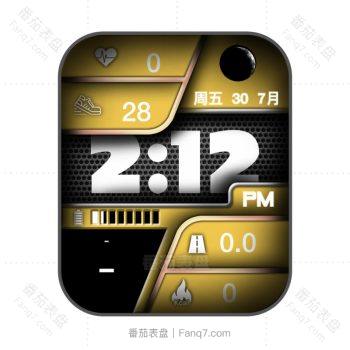 RLMade 69 炫酷黄黑机械表盘.clock