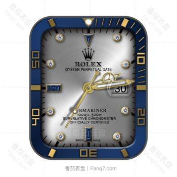 劳力士ROLEX蚝式恒动日志型126334蓝外圈光面灰表盘.clock