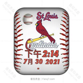 St. Louis Cardinals-圣路易斯红雀队 限量款表盘.clock