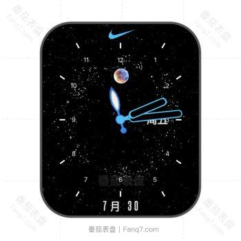 Stars Nike星空宇宙表盘.clock