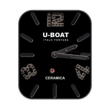 U-Boat Ceramica黑色高级表盘.clock