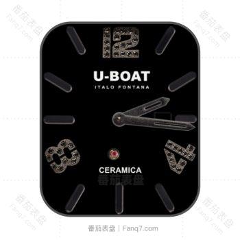 U-Boat Ceramica黑色高级表盘.clock