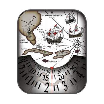 江诗丹顿(Vacheron Constantin)航海地图表盘.clock