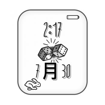 Vegas-拉斯维加斯主题极简白色表盘.clock