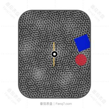 Vertere极简眩晕黑白旋转表盘.clock