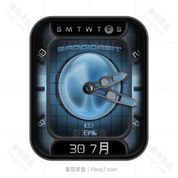 WarpG4翘曲-G4蓝色表盘.clock