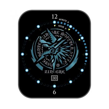 Wildforlife Monster Hunter Zinogre Collector’s Edition by Paku黑色机械表盘.clock