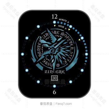 Wildforlife Monster Hunter Zinogre Collector’s Edition by Paku黑色机械表盘.clock