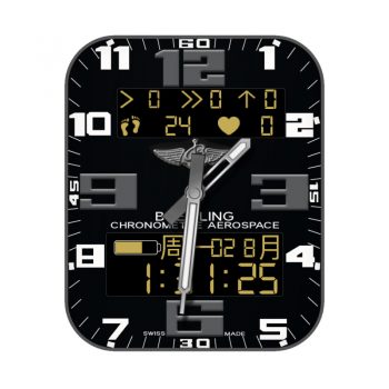 BERITLING百年灵黑黄高级表盘.clock