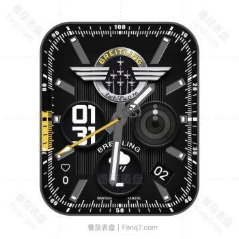 BERITLING百年灵黑白高级表盘.clock