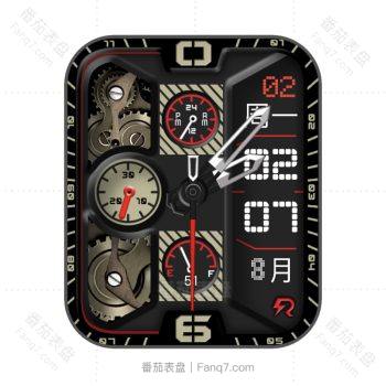 High黑棕机械表盘.clock