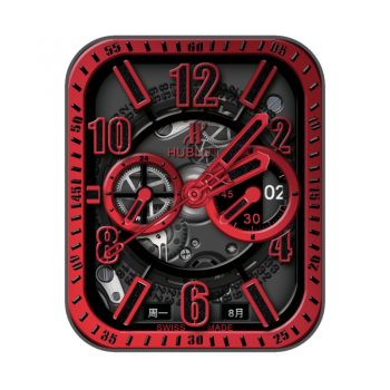 宇舶HUBLOT BIG BANG RED MAGIC-6红色外圈机械表盘.clock