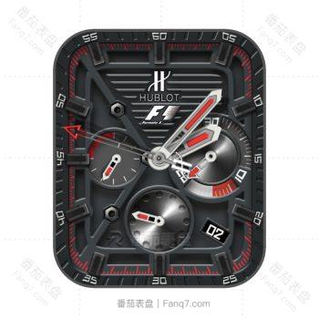 HUBLTO宇舶红色金属机械高级表盘.clock