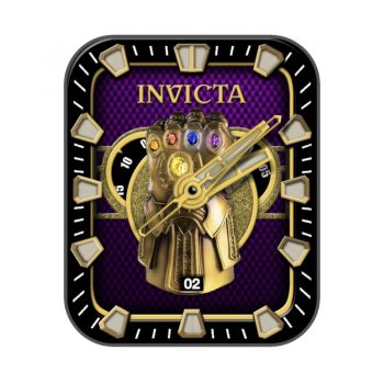 INVICTA thanos  英氟帝国皇冠紫黑个性机械灭霸无限手套表盘.clock