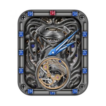 Man of steel高级灰机械动态表盘.clock