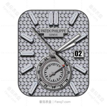百达翡丽PATEK PHILIPPE水晶钻石表盘.clock