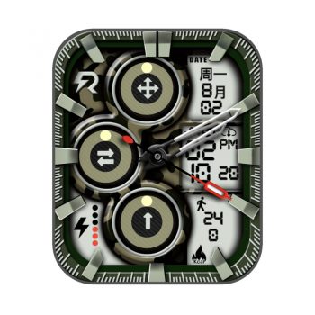 RLRashid Arm 白色简约机械表盘.clock