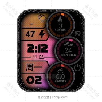 RLmade手表红色渐变三盘.clock