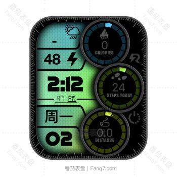 RLmade手表浅绿渐变三盘.clock