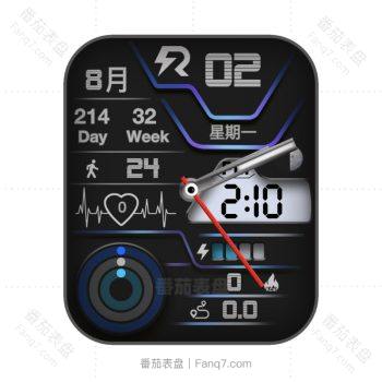 RL Made黑色机械表盘.clock