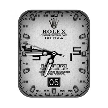 ROLEX劳力士高级奶奶灰印花表盘.clock