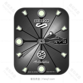 SEIKO简约灰色高级表盘.clock