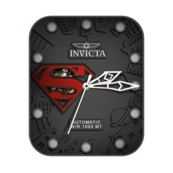 Superman INVICTA 英他氟漫威系列美国队长炫酷黑磨砂表盘.clock